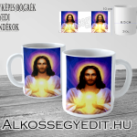 Jézus mintás bögre