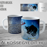 Bika horoszkópos bögre