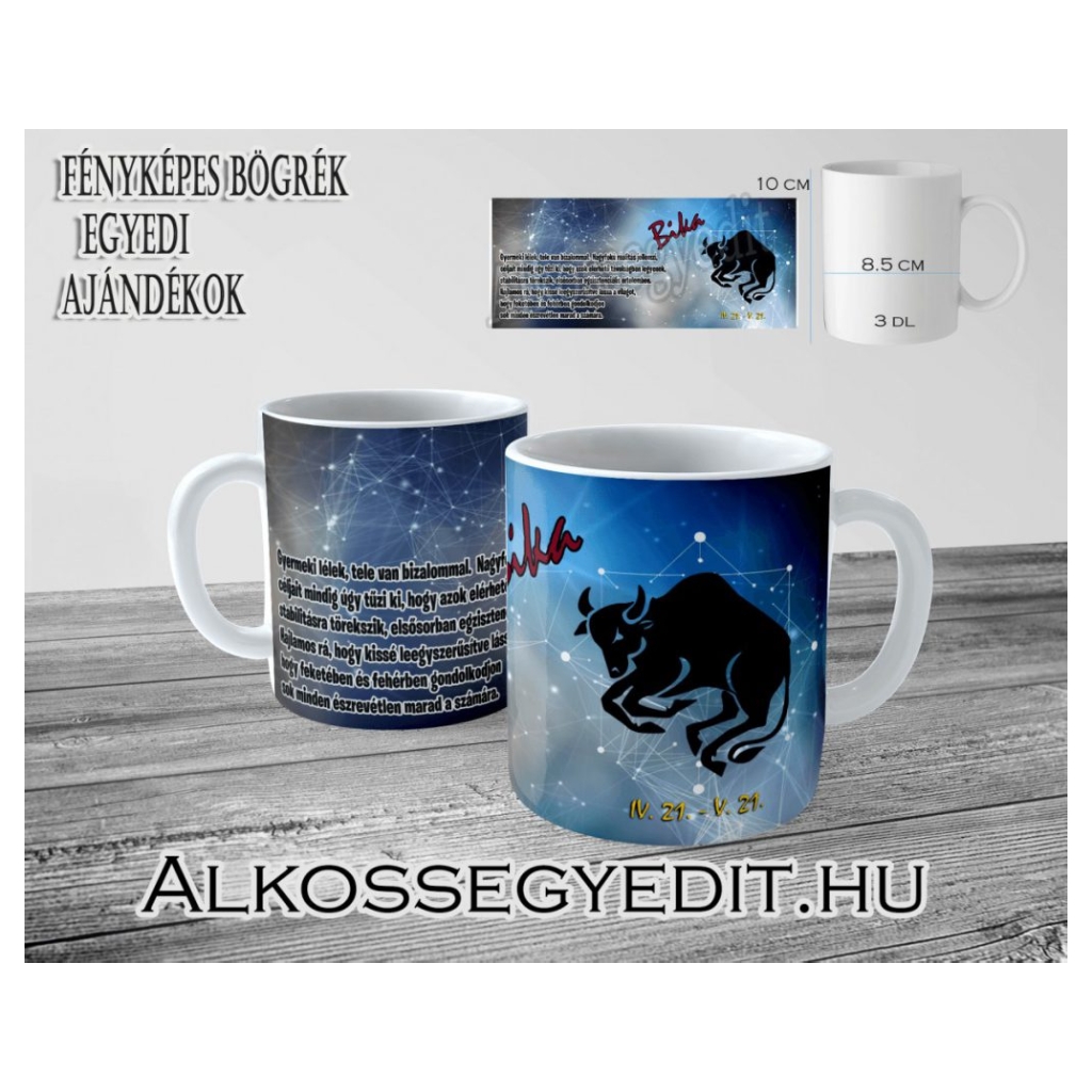 Bika Scaled Fényképes Ajándéktárgyak – Fényképes Bögre | Alkossegyedit.hu Bika