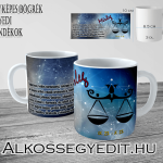 Merleg horoszkópos bögre