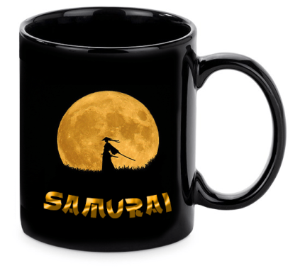 Samurai Bogre Fekete Felirat