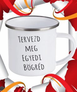Zománc bögrék
