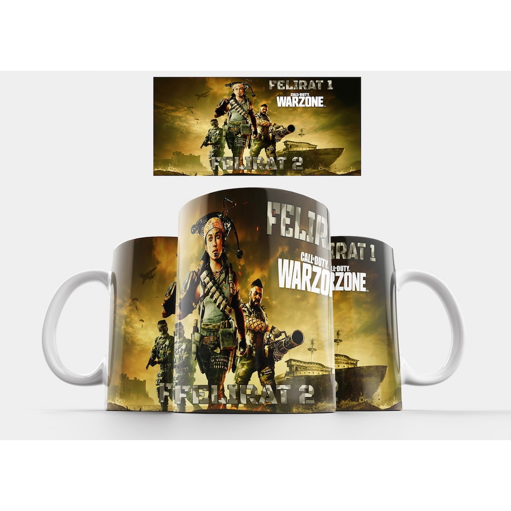 Call of Duty Warzone neves bögre CAMOUFLAGE V3