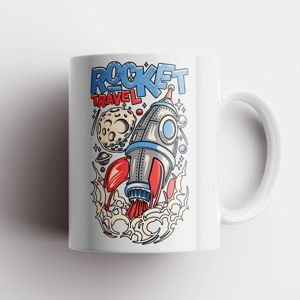 Rocket travel – bögre