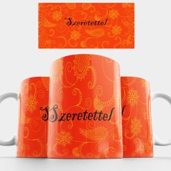 Viragos Szerettel Narancssarga