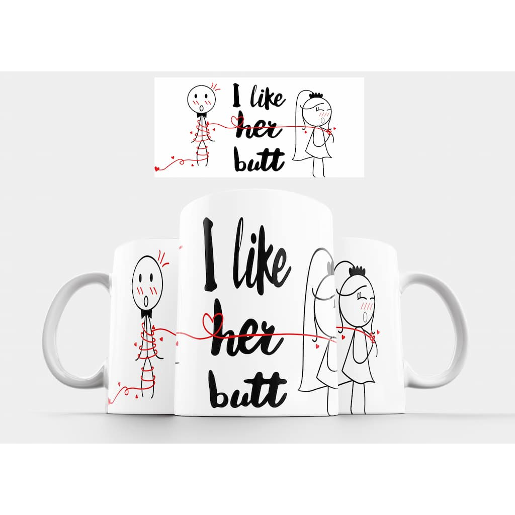 I like her butt bögre