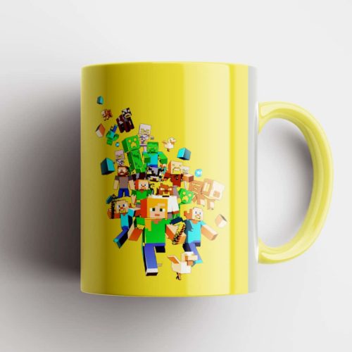 egyedi - Bögre nyomtatás Minecraft Egyedi Gen 2