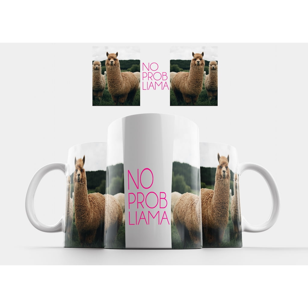 No prob lama – nincs prob léma – láma bögre