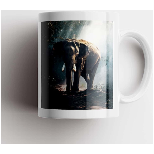 Elefánt bögre Egy egyedi elefántos bögre lehet most a tiéd, ha szerelmese vagy eme csodás nagy állatnak.