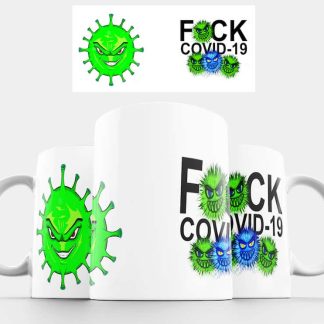 Fuck Covid bögre