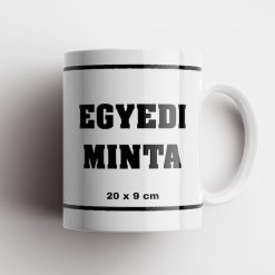 Bögrék egyedi felirattal