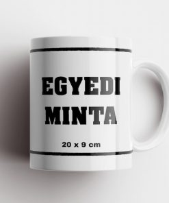 Bögrék egyedi felirattal