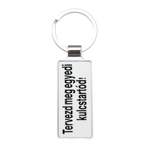 Premium keychain ELONGATED metal