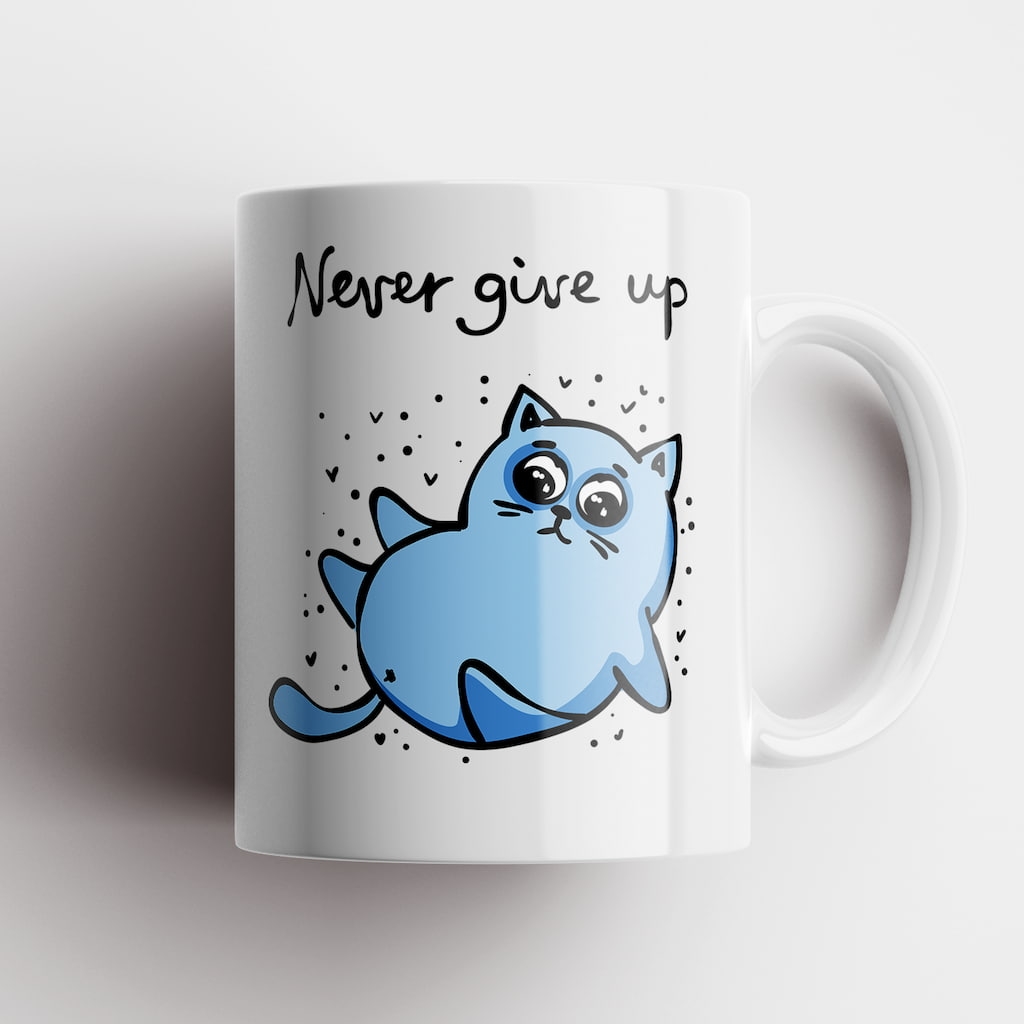 Never give up