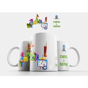 Pocoyo neves bögre v3