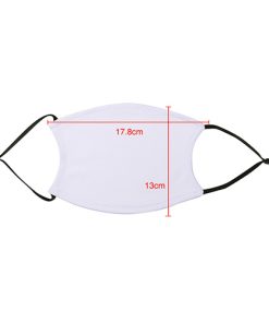 Eng Pm Face Mask With A Black Underside For Sublimation 5283 5