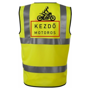 Beginner Motorcyclist – High Visibility Vest