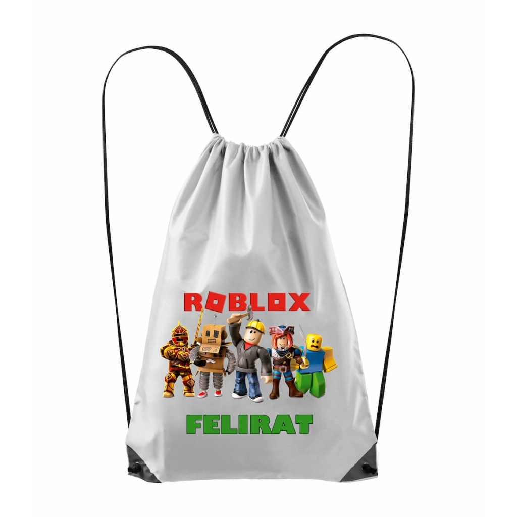 ROBLOX tornazsák egyedi felirattal