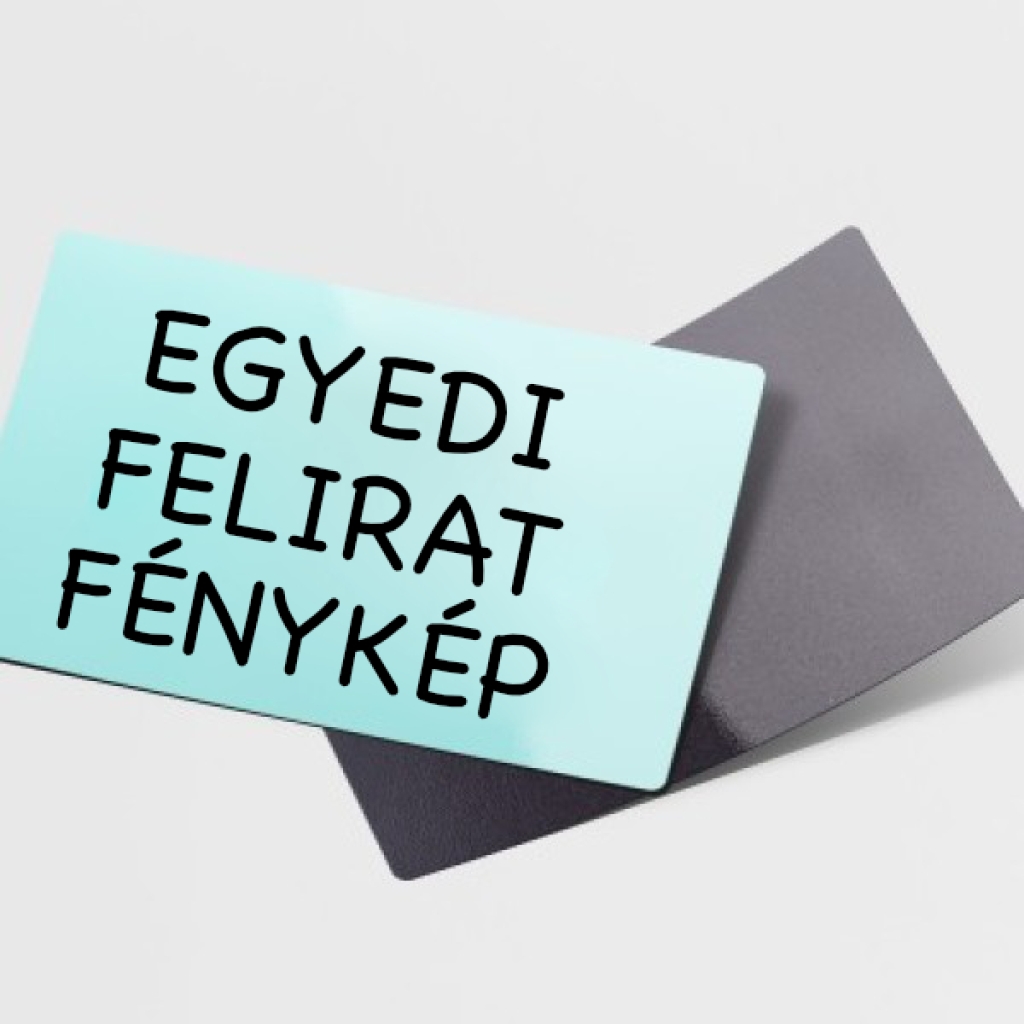 HŰTŐMÁGNES LAP, EGYEDI FOTÓVAL A4-ES (21 CM X 30 CM)