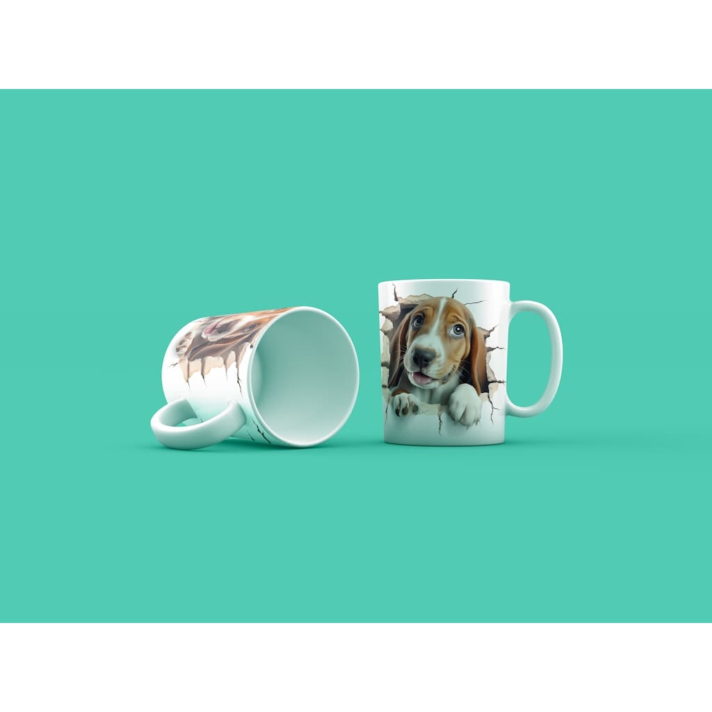 Basset Hound kutyás bögre