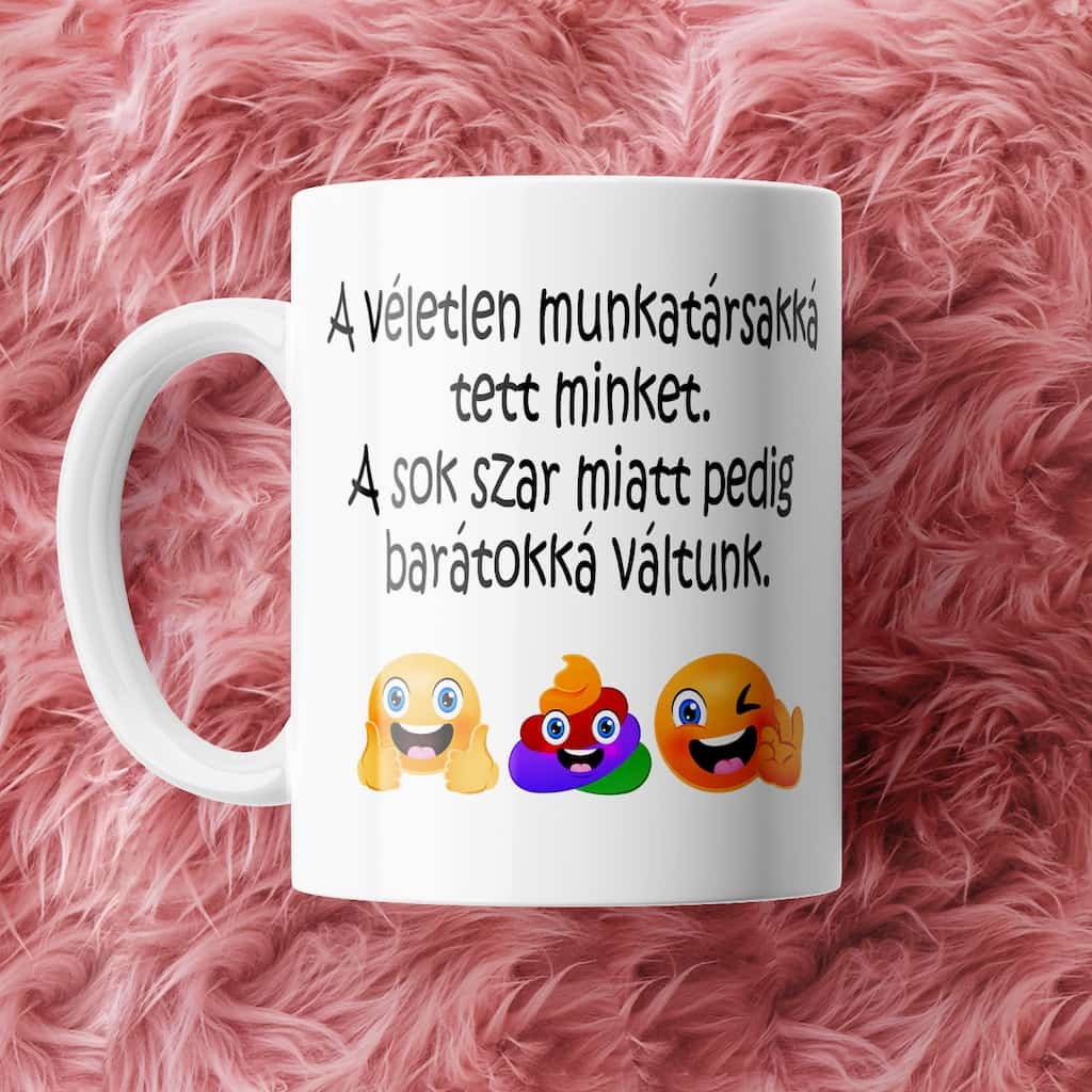 A véletlen munkatársakká tett… bögre