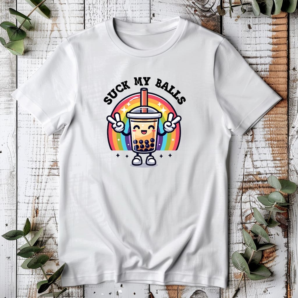 Suck my balls – vicces póló