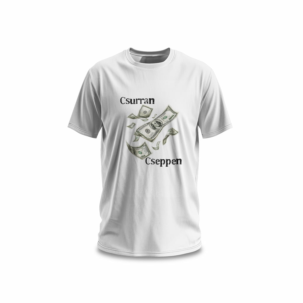 Csurran cseppen pénz póló