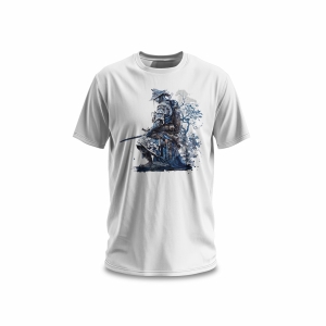Samurai blue – póló