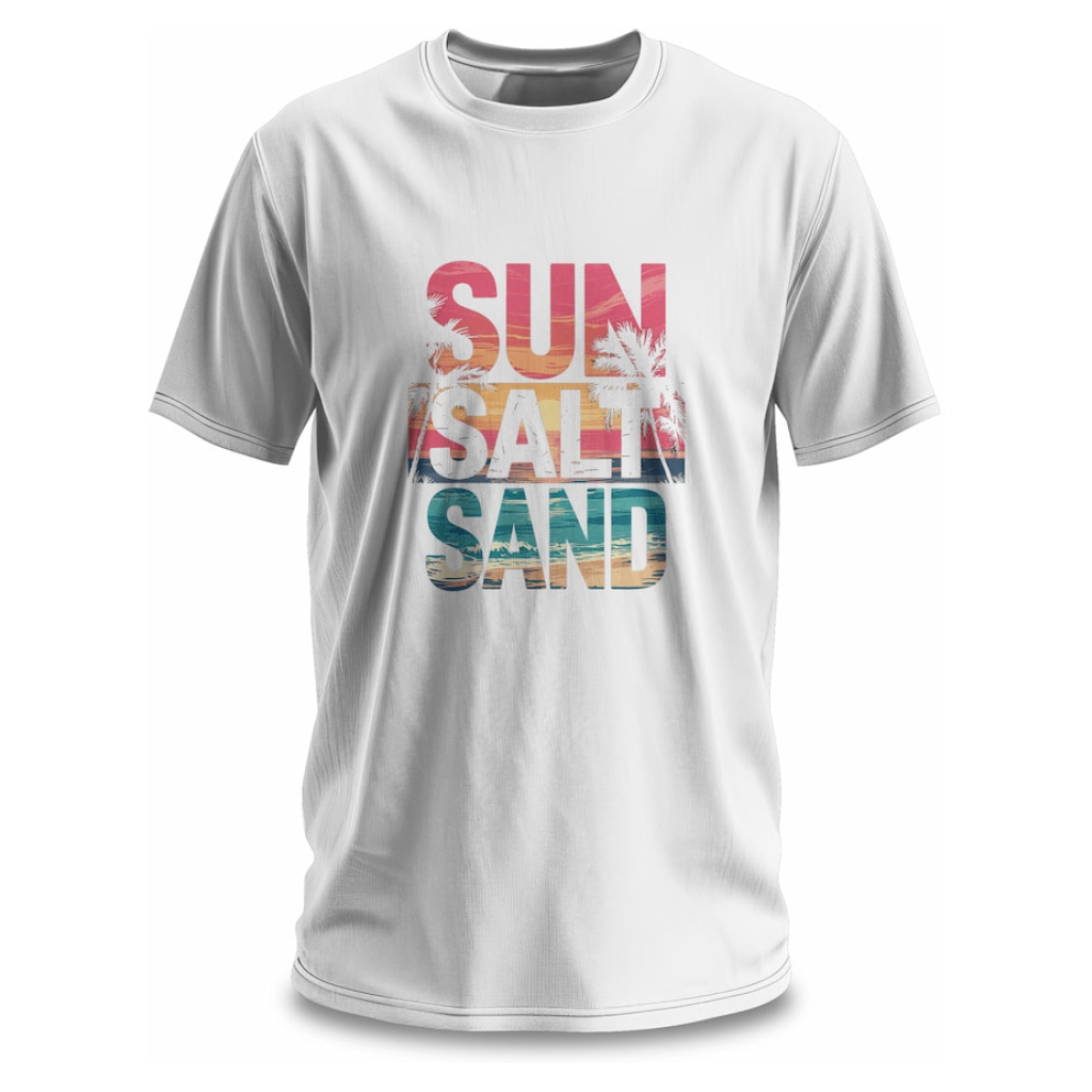SUN, SALT, SAND póló – Nyári vibes garantált