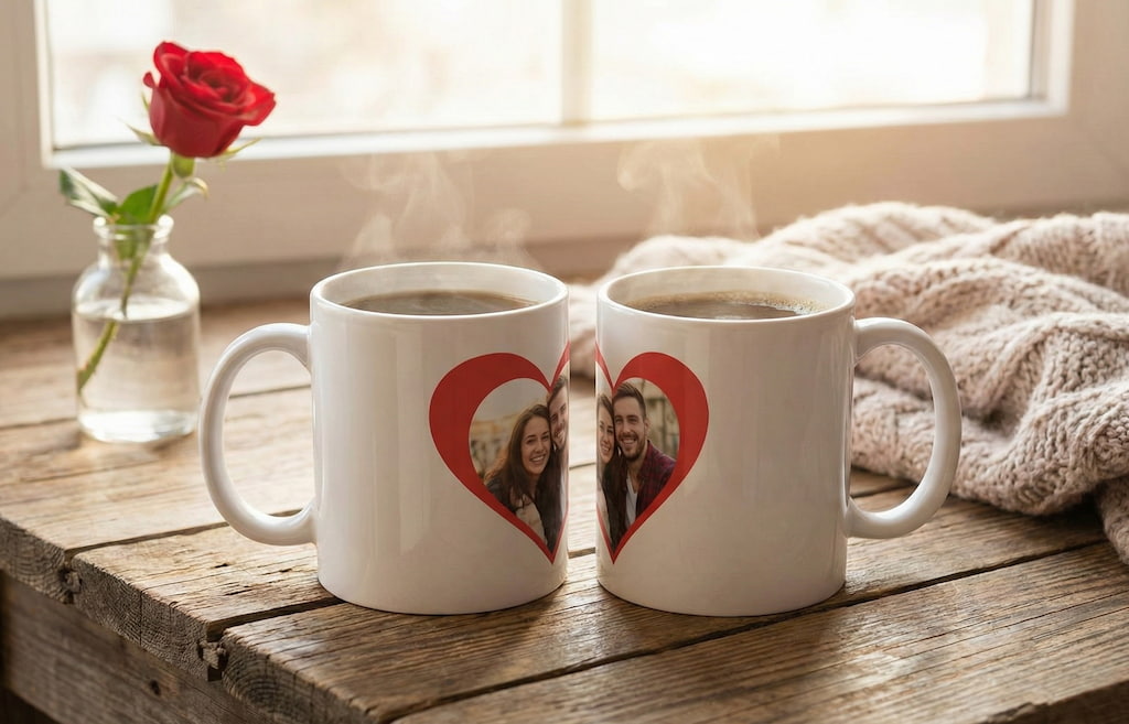 Így lepd meg a párodat egy közös emlékkel, ami minden reggel vele lesz Páros bögre valentin nap