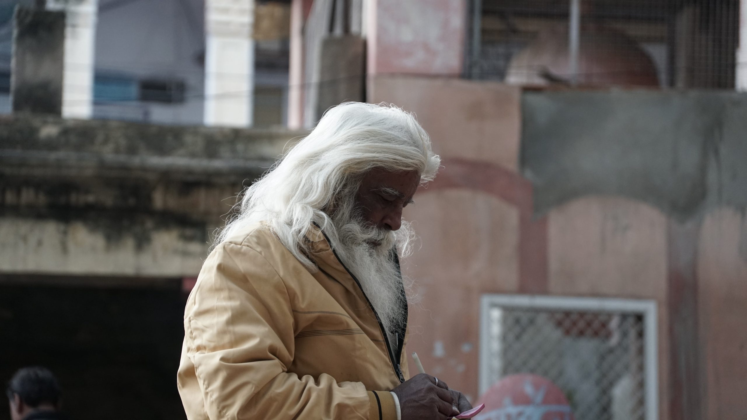 Tóth istván fotográfiái Tóth istván fotográfia - idős indiai férfi karakterportré