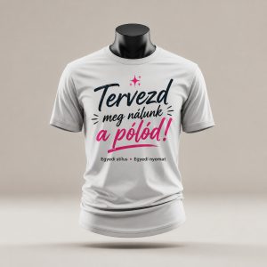 Tervezz Egyedi Pólót
