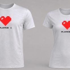 Player One Two Couple Shirt