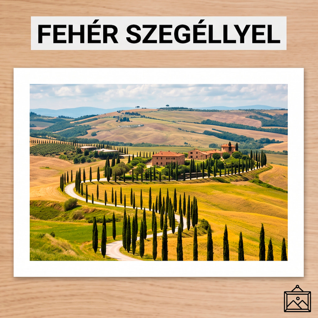 Fehér szegéllyel ( 3 cm )