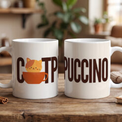 Catpuccino Bogre Kepe | Alkossegyedit - Egyedi Fényképes Termékek Catpuccino Bogre Kepe